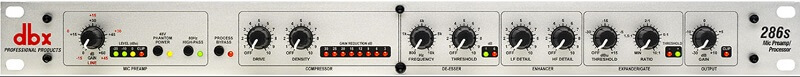 microphone preamps for vocals dbx 286s