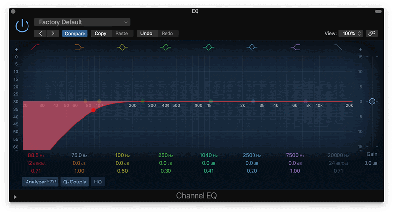 how to EQ reverb