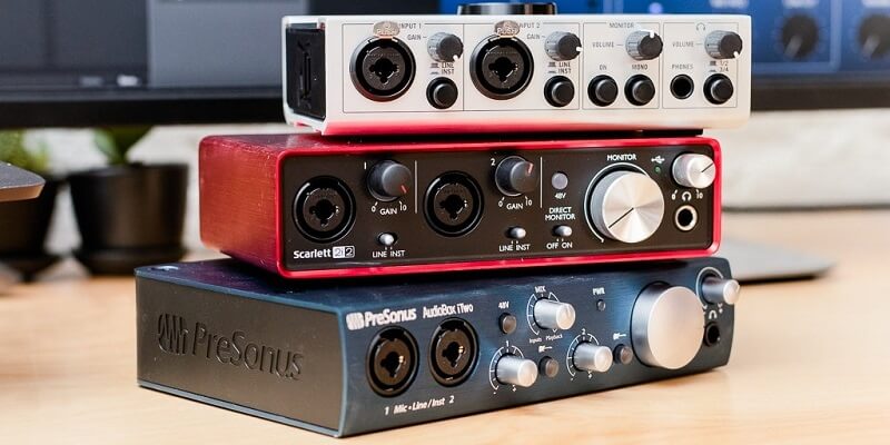 how to record vocals audio interface