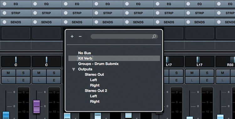 Routing in Cubase