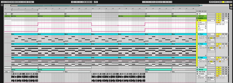 Ableton Audio Layering