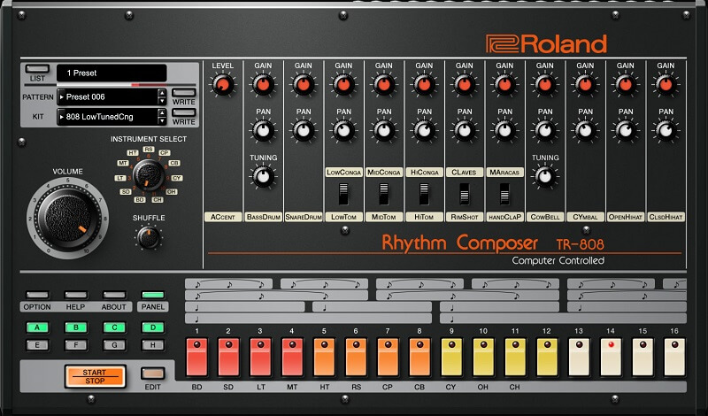 Roland TR 808 Unit