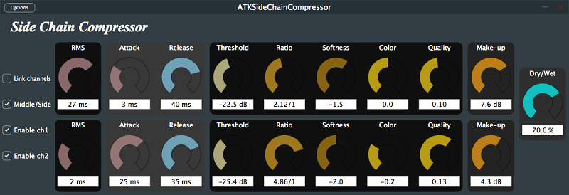 Side Chain Compressor plugin