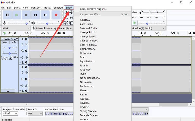 audacity akai mpk mini