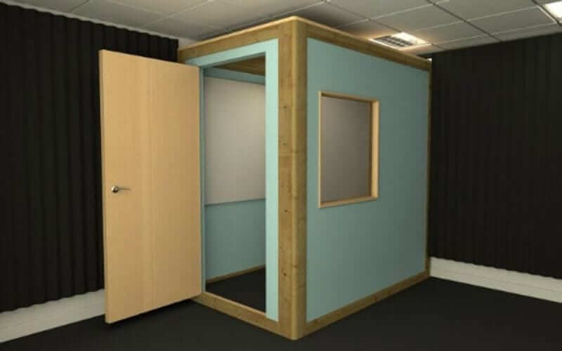 built vocal booth