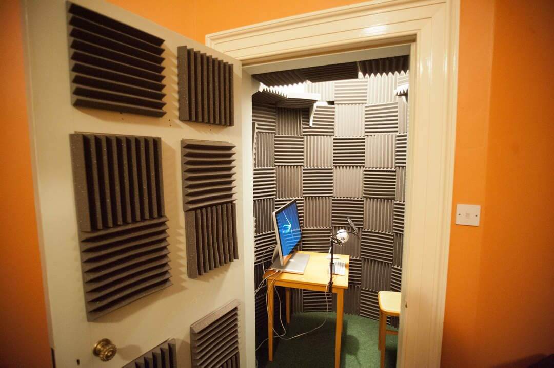 closet vocal booth