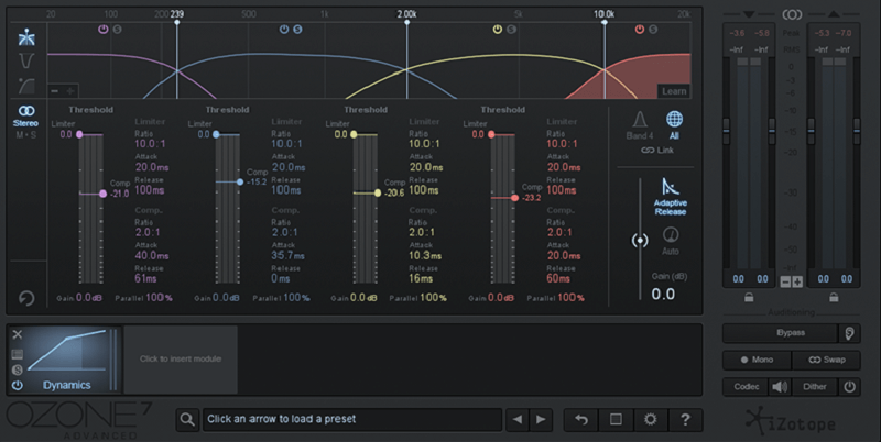 izotope multiband compressor plugin