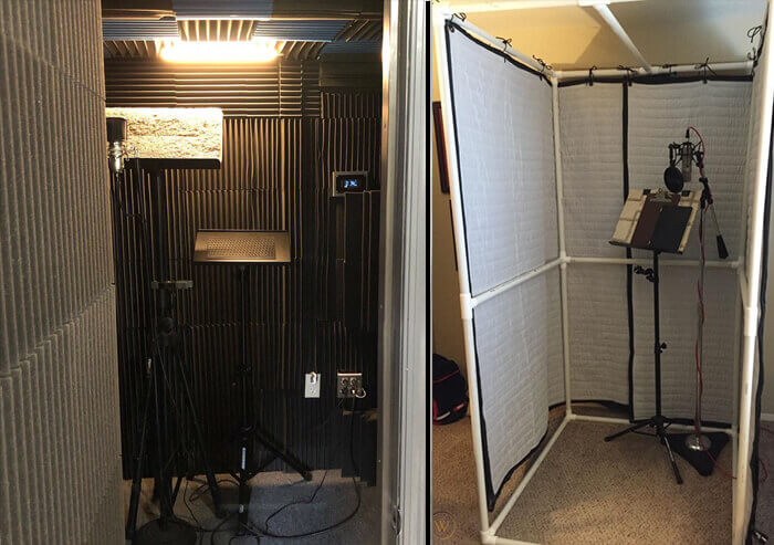 pvc vocal booth