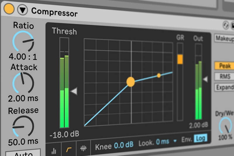 ratio in ableton