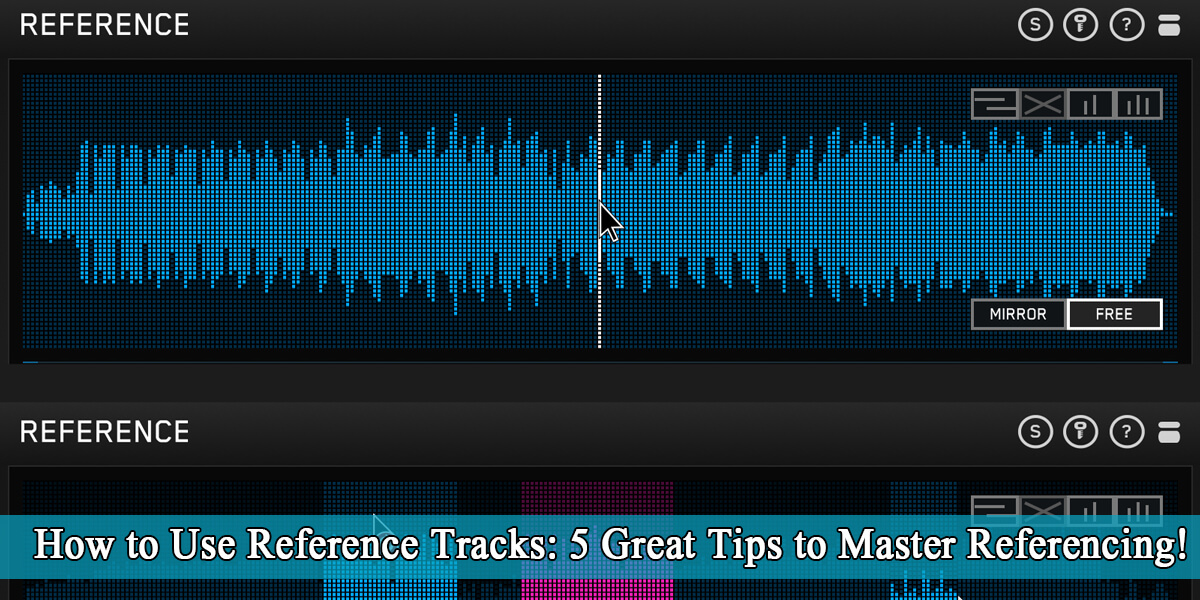 how to use reference tracks