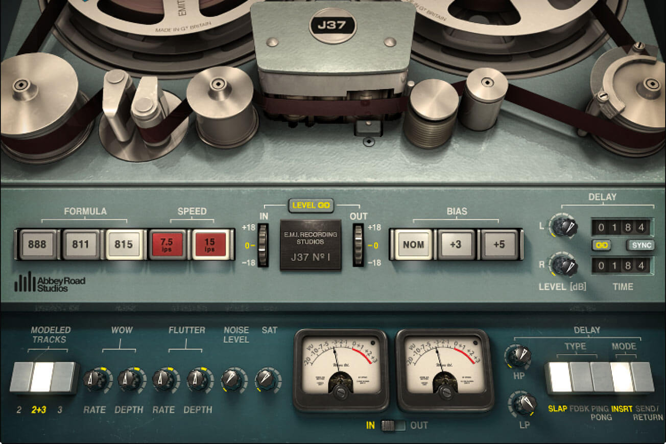 j37 by waves - tape saturation plugin