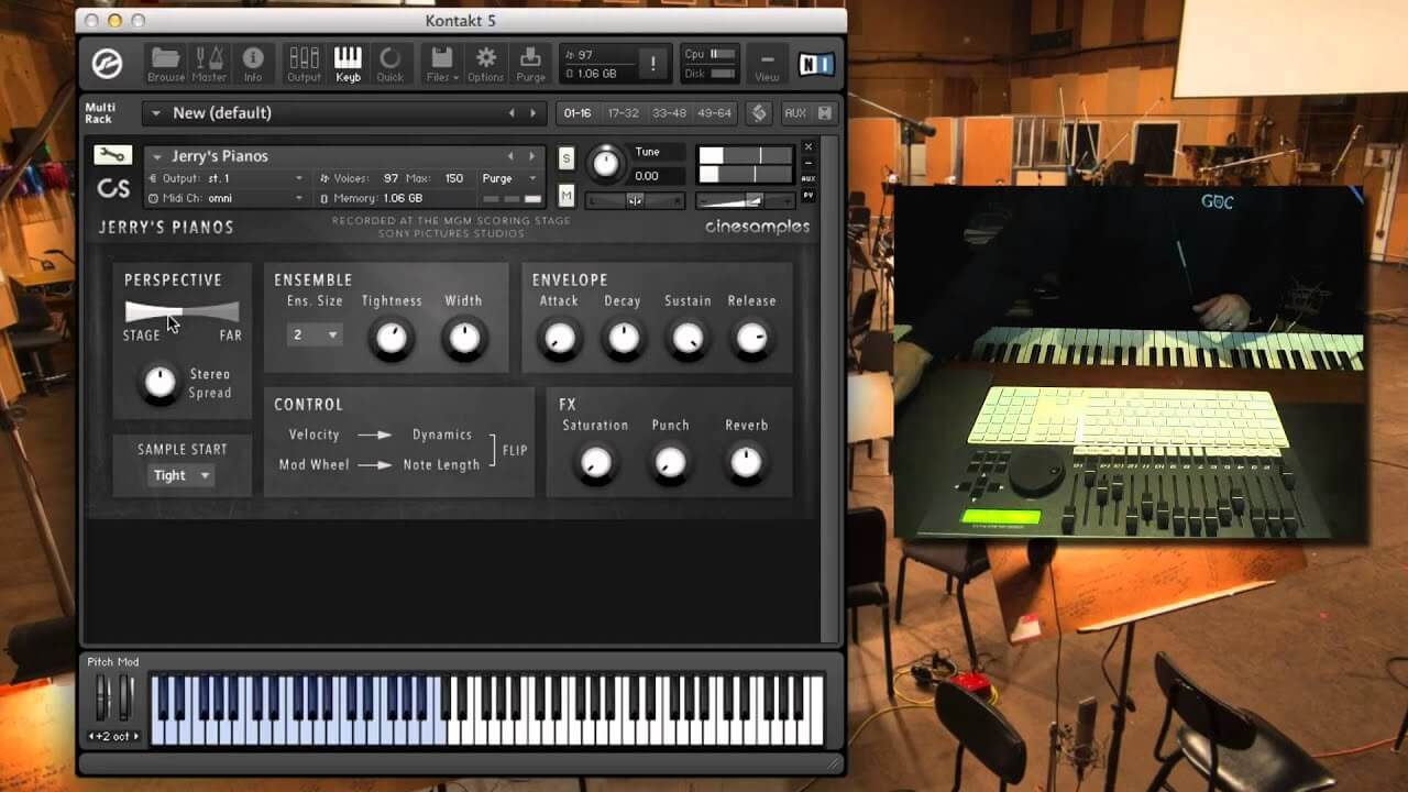 what libraries come with kontakt 6 player