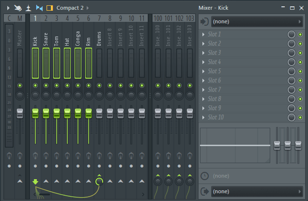 how to mix drums