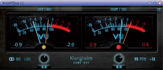 vu meters