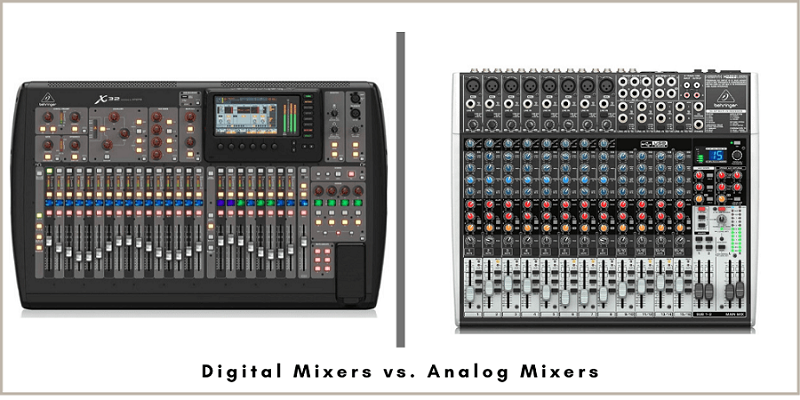 Analog vs Digital Audio Mixers