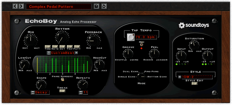 echo boy delay