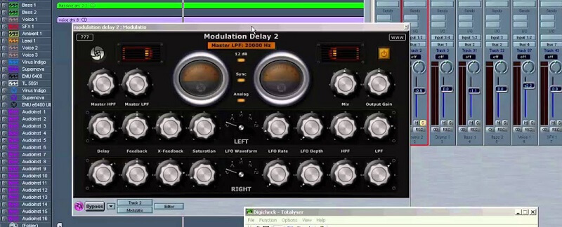 modulating delay mixing tips