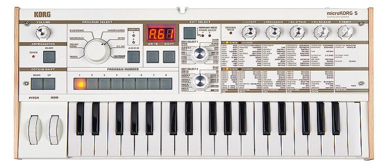 Korg microKORG S Synthesizer and Vocoder