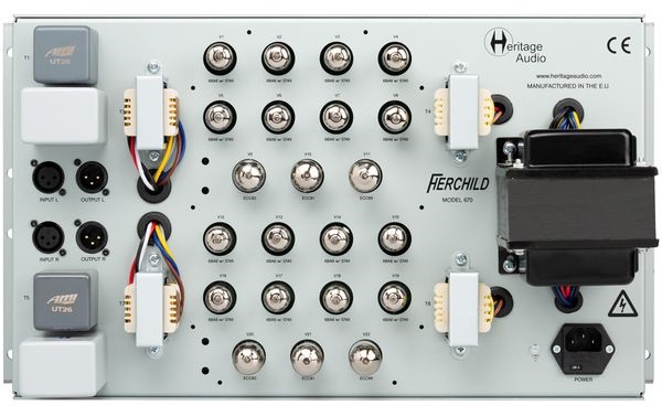 Heritage Audio Herchild 670 Rear Panel