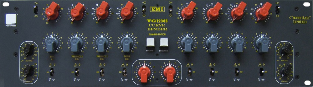 Chandler Limited EMI TG 12345 Curve Bender - Best Mastering Equalizers