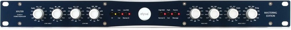 elysia xfilter 4-band Parametric EQ - Mastering Edition