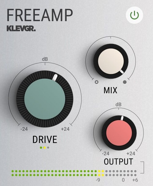 FreeAMP by Klevgrand - Best Free Saturation Plugins