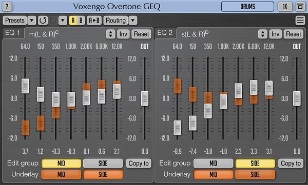 Overtone GEQ