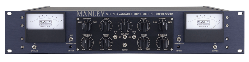 Manley Variable Mu Stereo Limiter Compressor