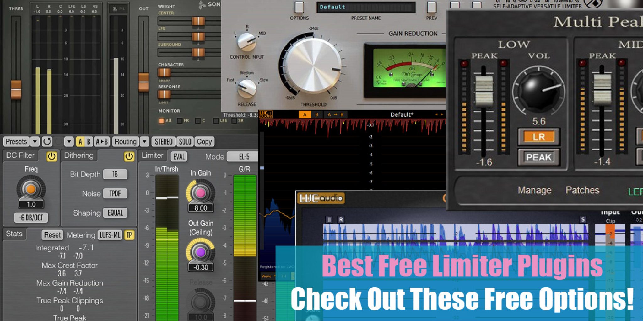 Best Free Limiter Plugins Check Out These Free Options! (2023