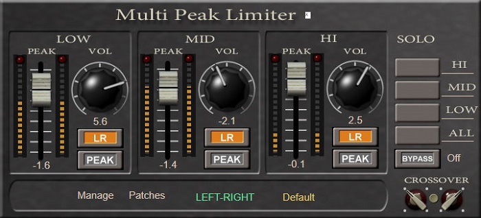 Multi Peak Limiter