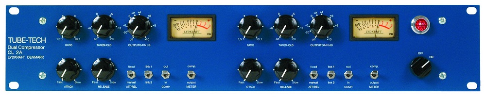 Tube-Tech CL 2A 2-channel Tube Optical Compressor