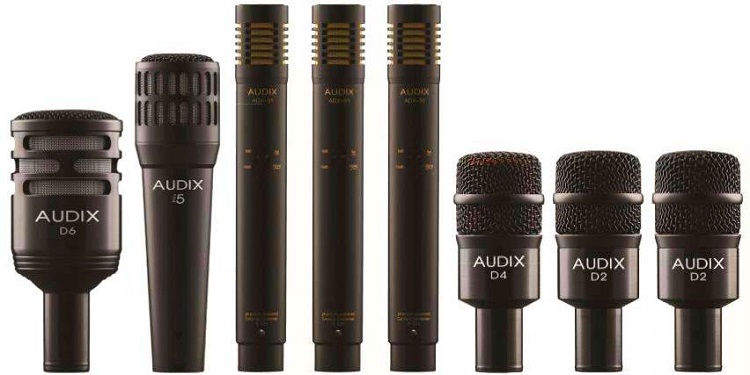 Audix DP7 Plus Bundle 8-Piece Drum Microphone Package