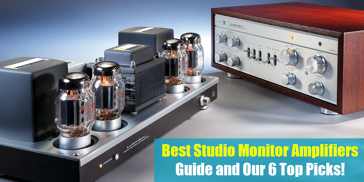 Best Studio Monitor Amplifiers Feat