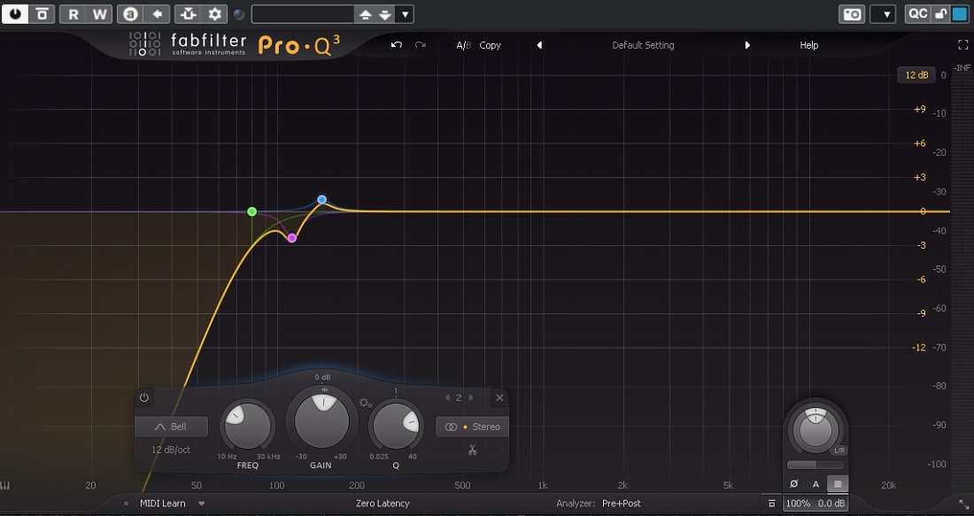 Electric Guitar Low Frequencies