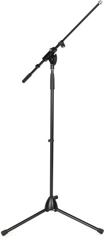 K&M Microphone Stand with Telescoping Boom Arm