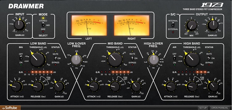 Drawmer 1973 Multiband Compressor