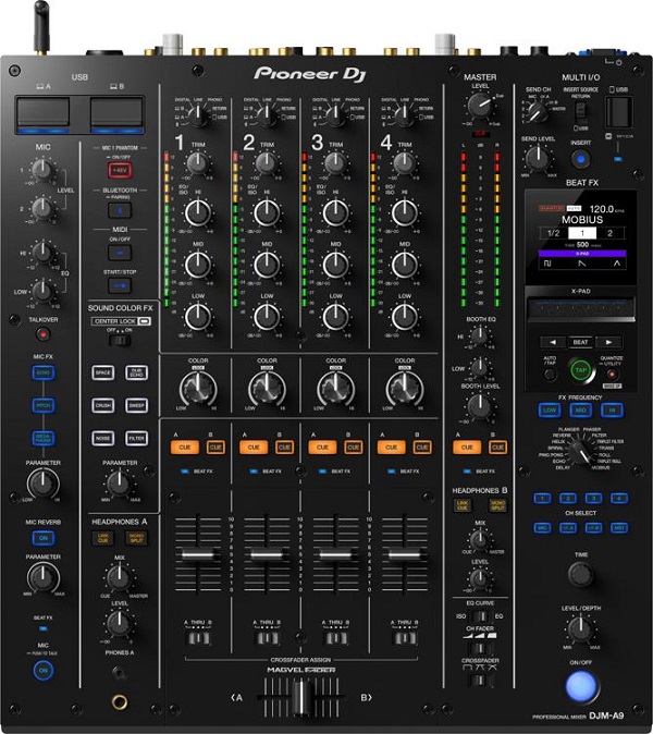 Pioneer DJ DJM-A9 - Best 4 Channel DJ Mixers