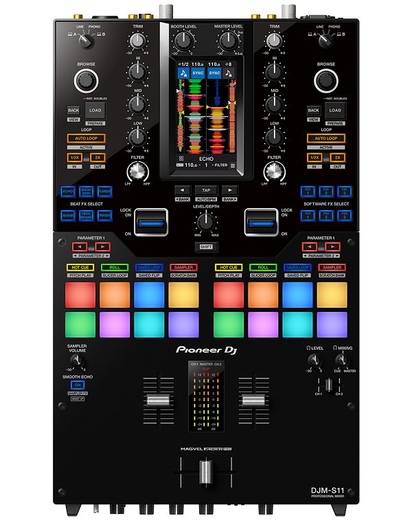 Pioneer DJ DJM-S11 - Best 2-Channel DJ Mixers